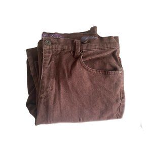 Gloria Vanderbilt Brown Amanda Pants | Size 12
